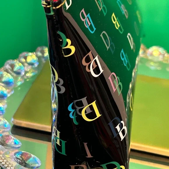 Dooney & Bourke Black Multicolor On the Go Cosmetic Bag Approx. 10 x 4 - Picture 3 of 7